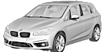 BMW F45 P1ADD Fault Code